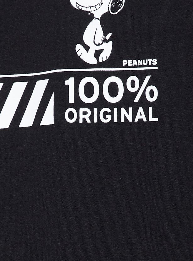 FAME FOREVER Snoopy Printed T-shirt