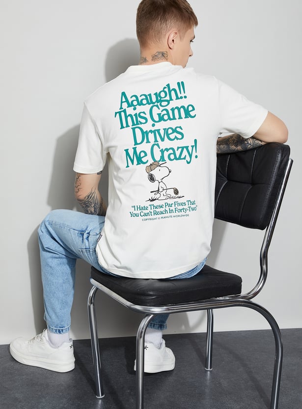 FAME FOREVER Snoopy Character T-shirt
