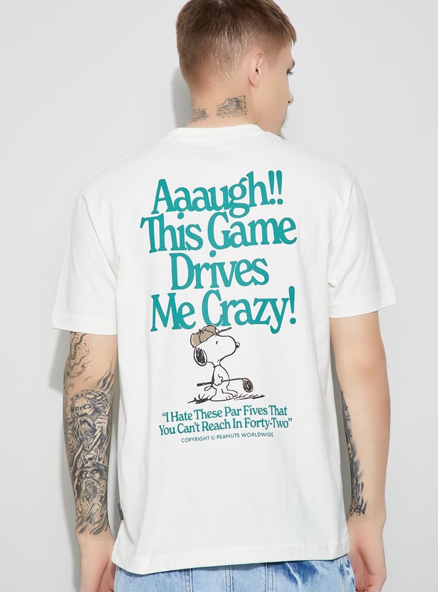 FAME FOREVER Snoopy Character T-shirt
