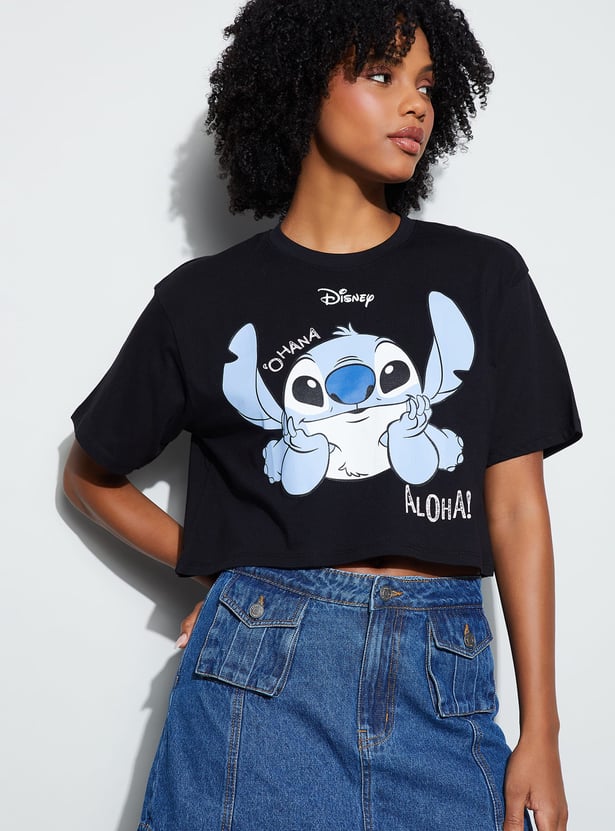 GINGER DISNEY Stitch Character T-shirt