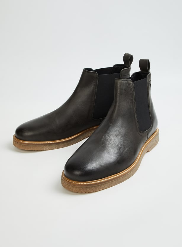 LEE COOPER Solid Chelsea Boots