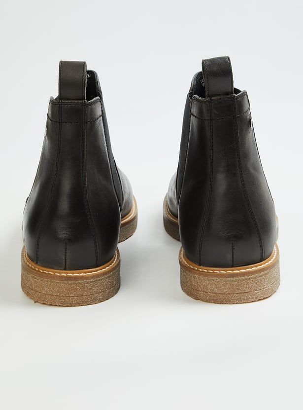 LEE COOPER Solid Chelsea Boots