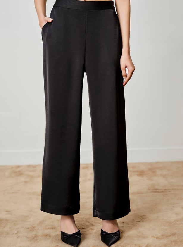 AND Satin Finish Trousers