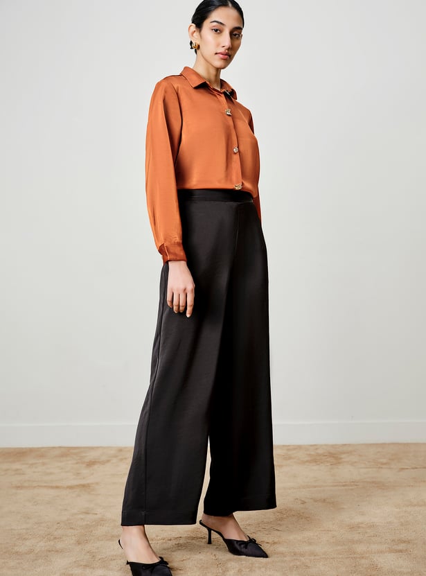AND Satin Finish Trousers