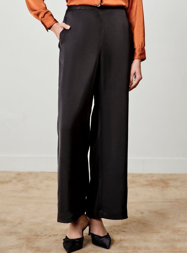 AND Satin Finish Trousers