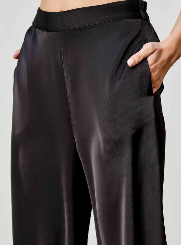 AND Satin Finish Trousers