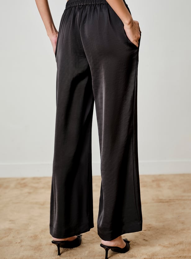 AND Satin Finish Trousers