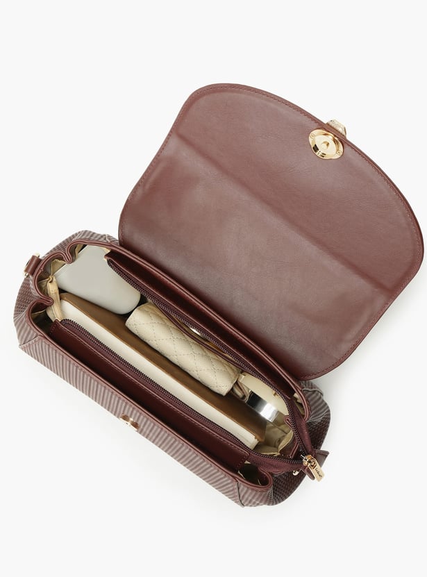 FASTRACK Textured Handheld Bag
