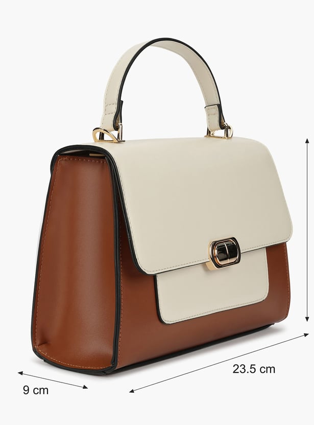 FASTRACK Colourblocked Handheld Bag