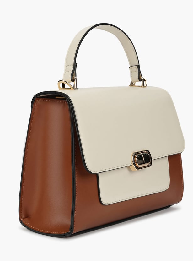 FASTRACK Colourblocked Handheld Bag