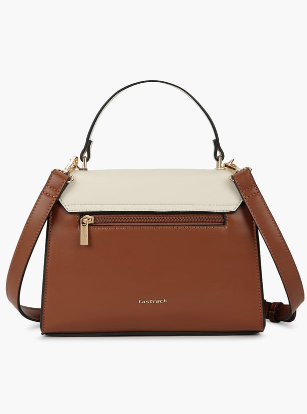 FASTRACK Colourblocked Handheld Bag