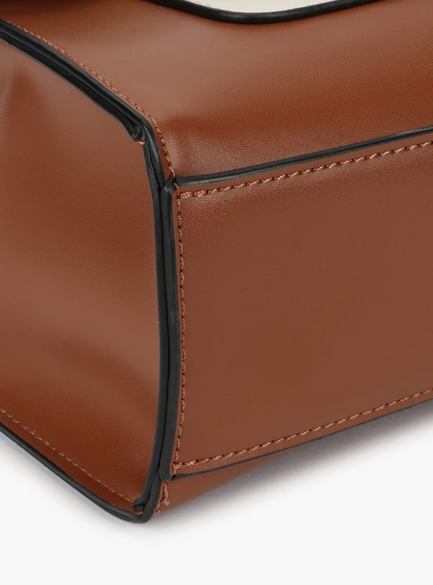 FASTRACK Colourblocked Handheld Bag
