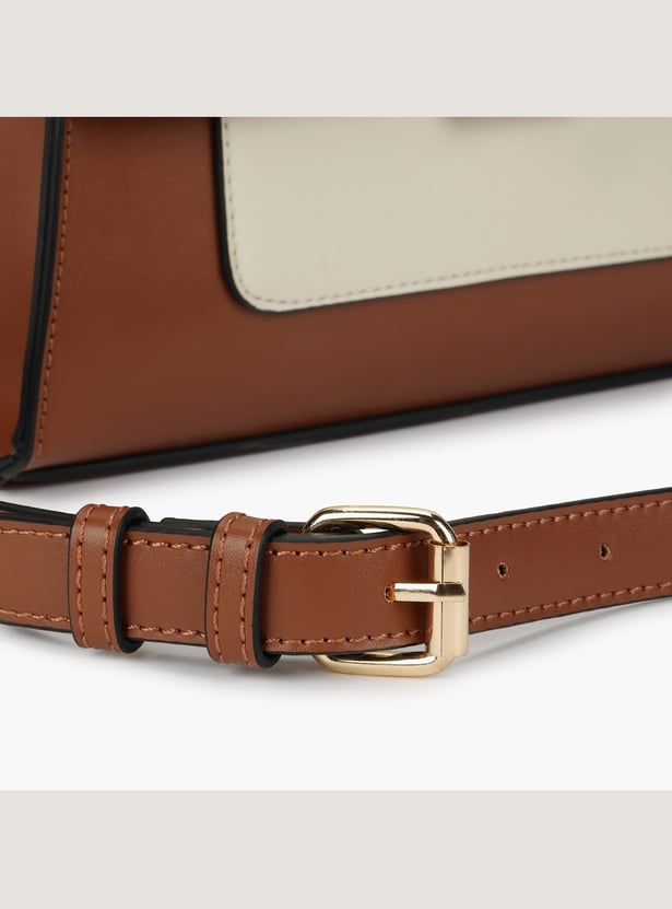 FASTRACK Colourblocked Handheld Bag