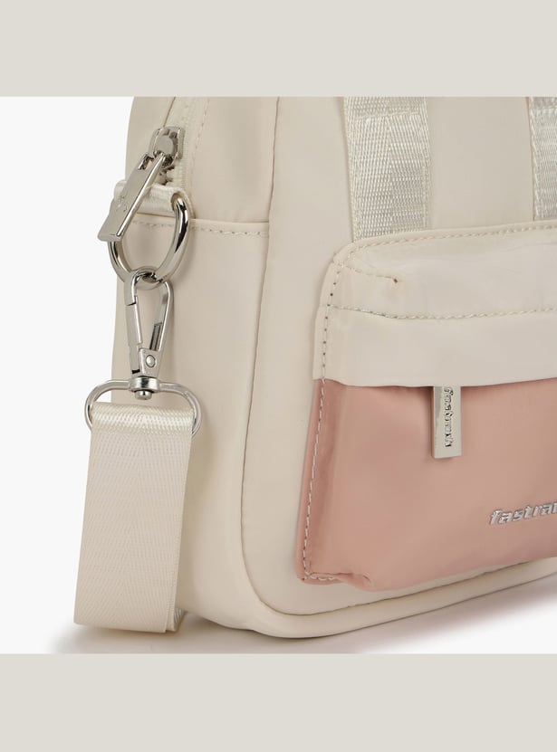 FASTRACK Colourblocked Handheld Bag