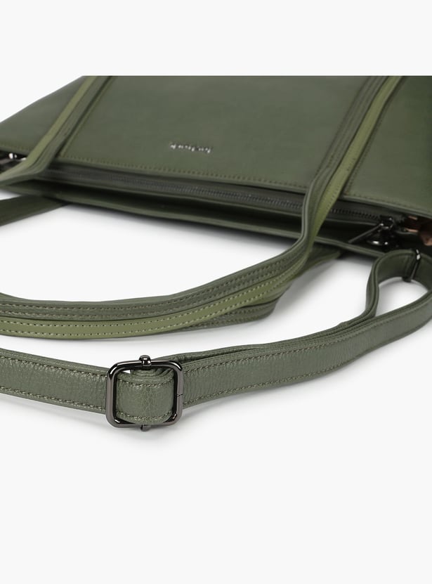 FASTRACK Solid Shoulder Bag