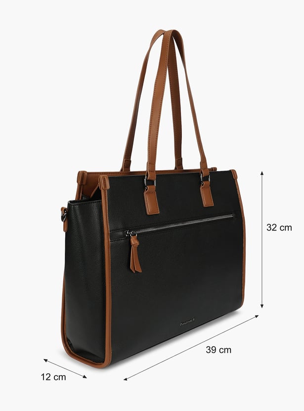 FASTRACK Solid Shoulder Bag