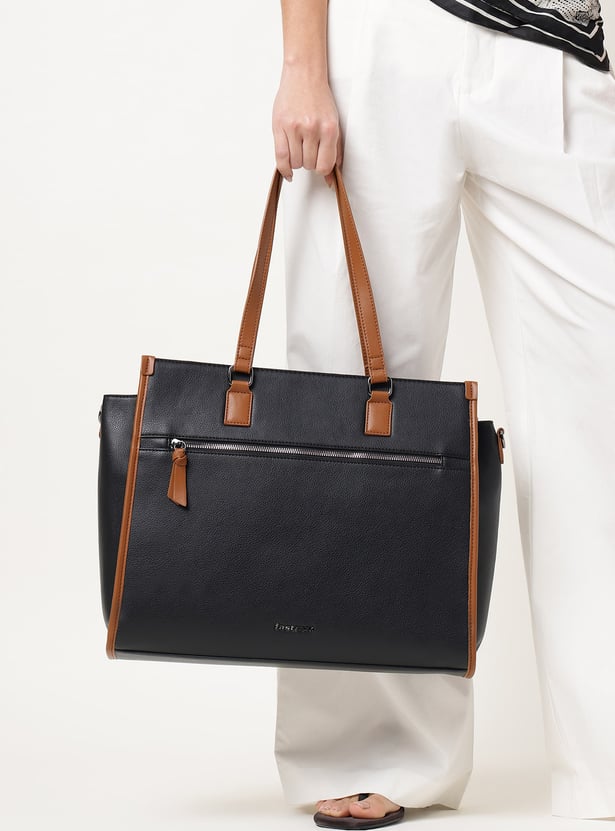 FASTRACK Solid Shoulder Bag