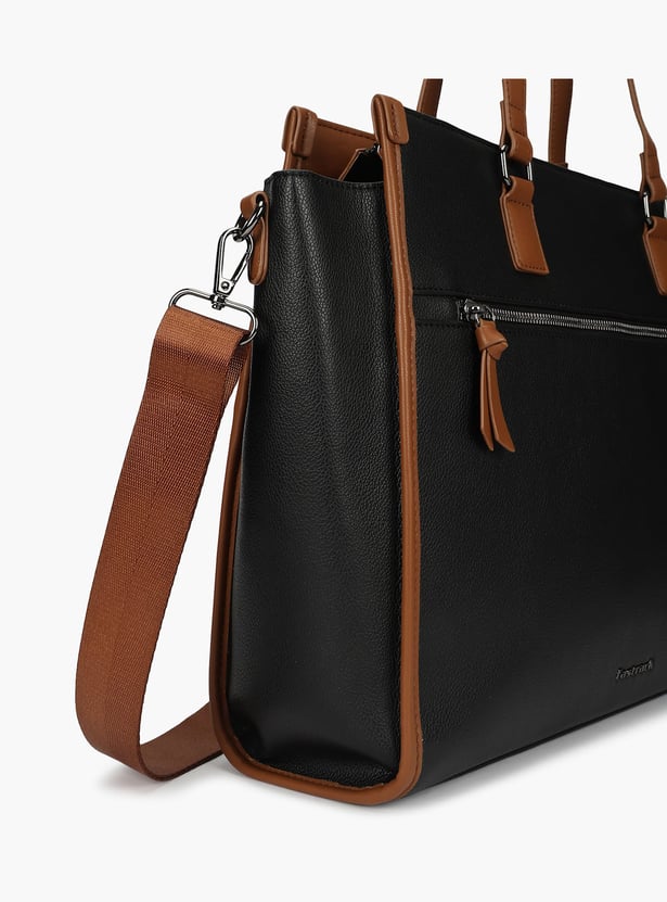 FASTRACK Solid Shoulder Bag