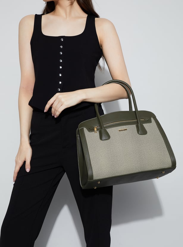 GINGER Solid Handheld Bag