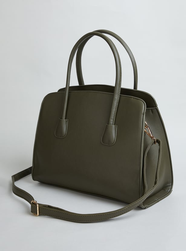 GINGER Solid Handheld Bag
