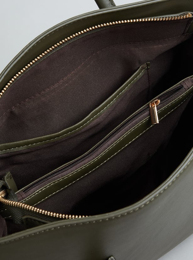GINGER Solid Handheld Bag
