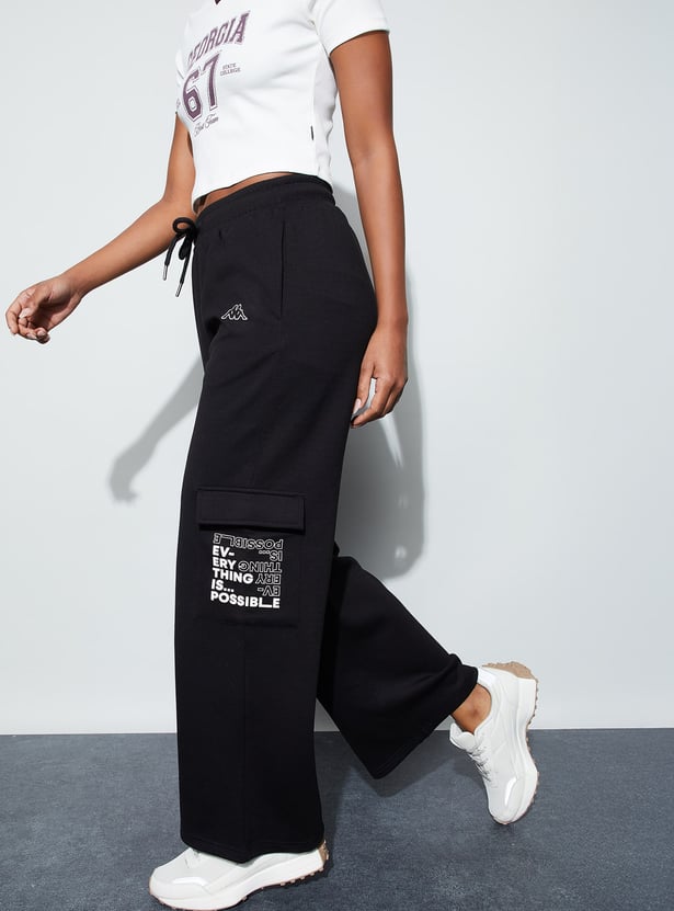 KAPPA Typographic Print Cargos