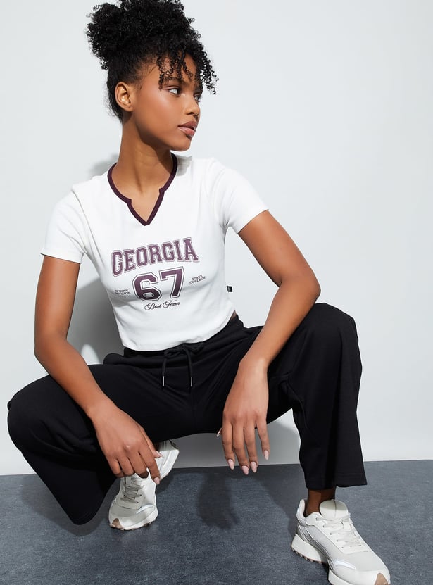 KAPPA Typographic Print T-shirt