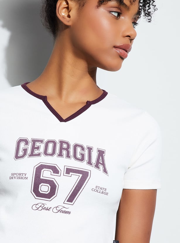 KAPPA Typographic Print T-shirt
