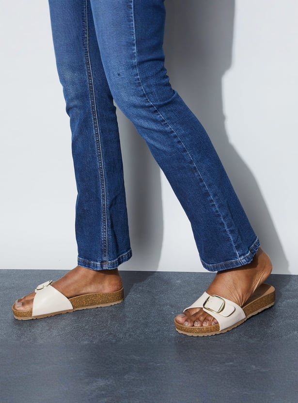 GINGER Buckle Detail Flats