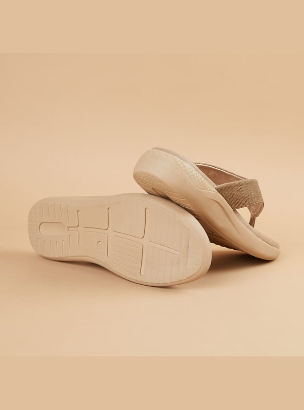 GINGER Solid Design Flip Flops
