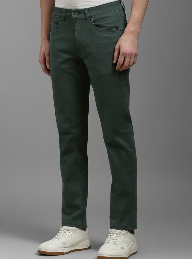 LP JEANS Solid Slim Straight Jeans