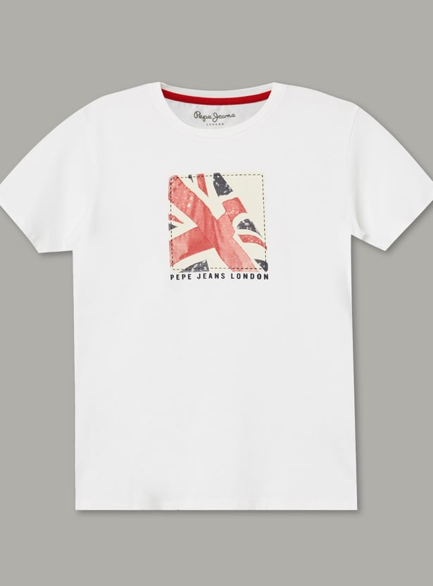 PEPE JEANS Boys Graphic Print T-shirt