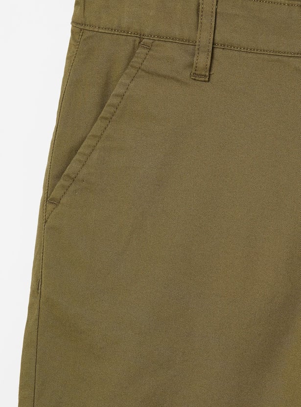 PEPE JEANS Boys Solid Regular Shorts