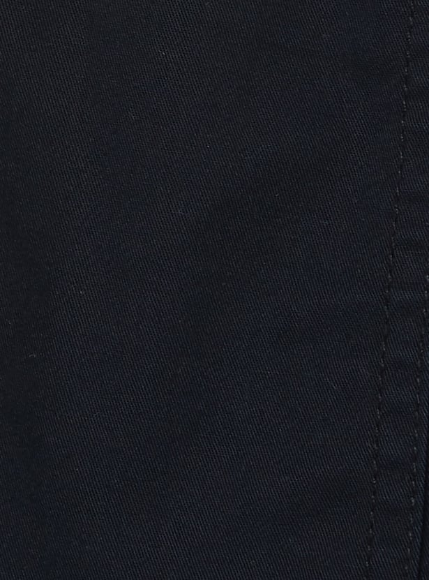 PEPE JEANS Boys Solid Cargo Shorts