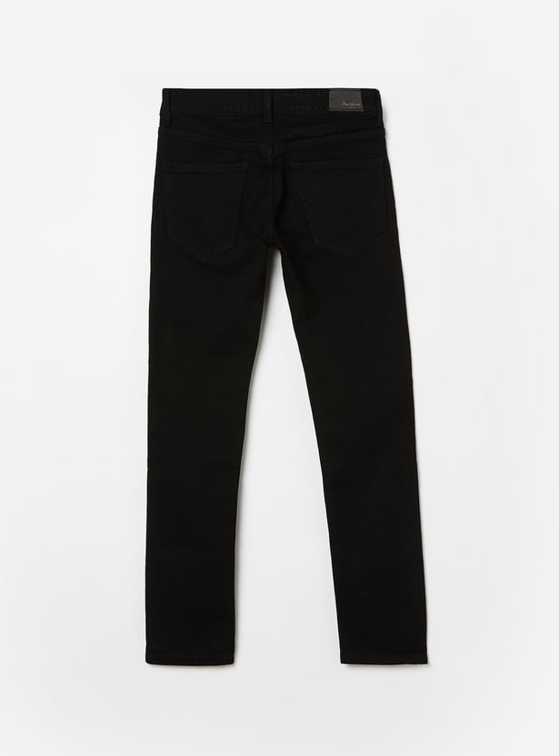 PEPE JEANS Boys Medium Wash Slim Fit Jeans
