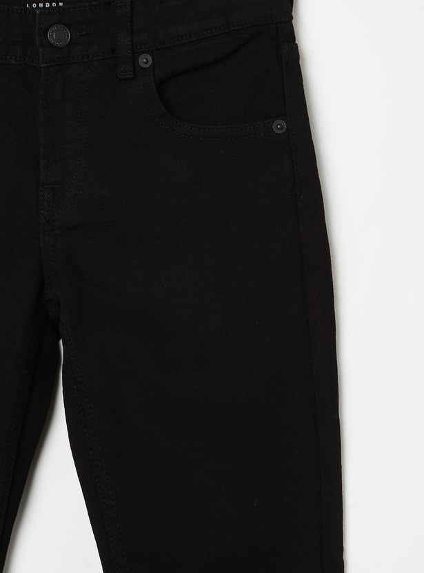 PEPE JEANS Boys Medium Wash Slim Fit Jeans