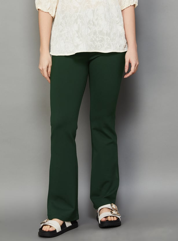 XPOSE High Rise Flare Trousers