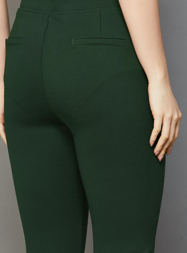 XPOSE High Rise Flare Trousers