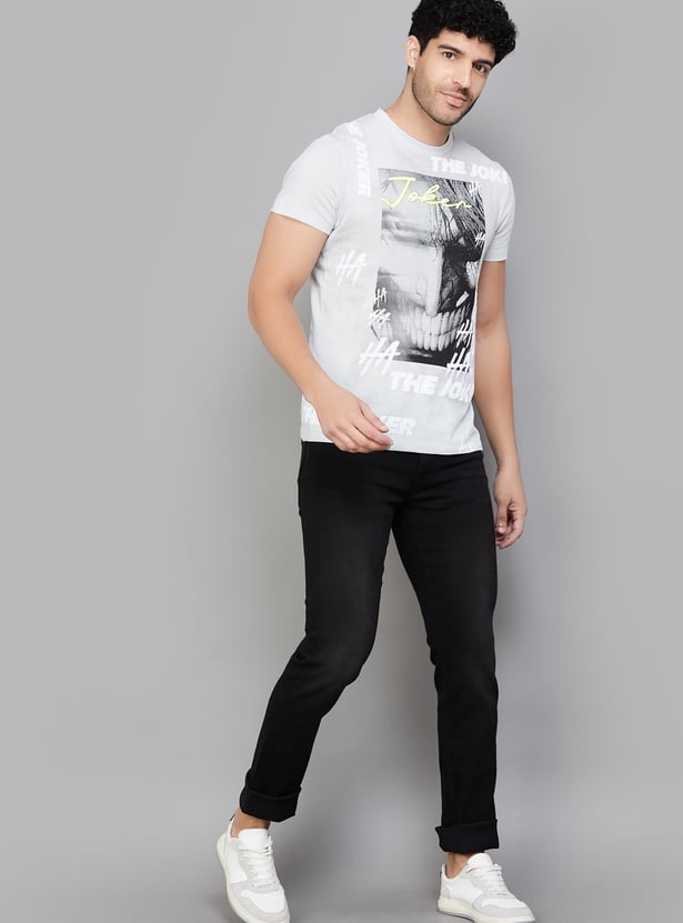 PEPE JEANS Solid Slim Straight Jeans