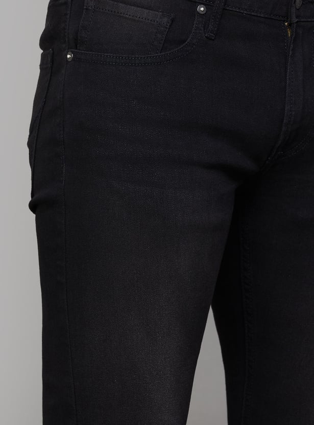 PEPE JEANS Solid Slim Straight Jeans