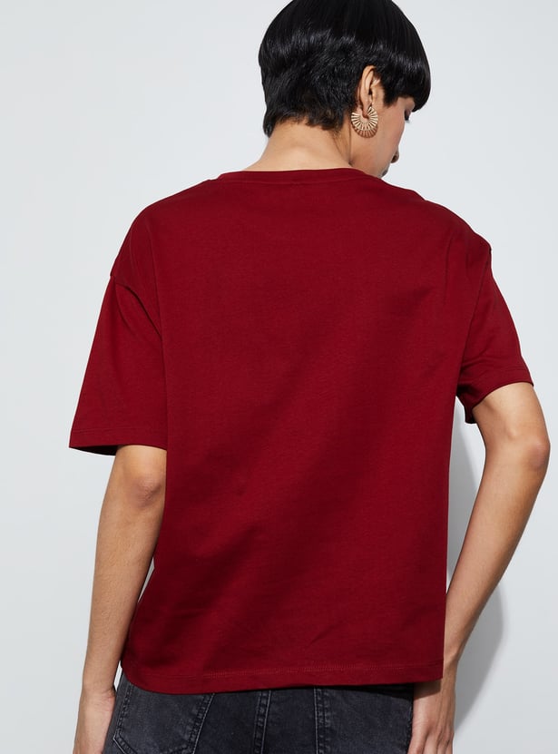 FAME FOREVER Graphic Print T-shirt