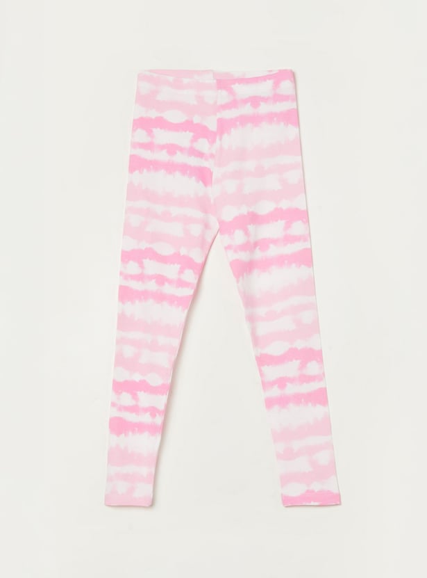 FAME FOREVER Girls Printed Slim Leggings