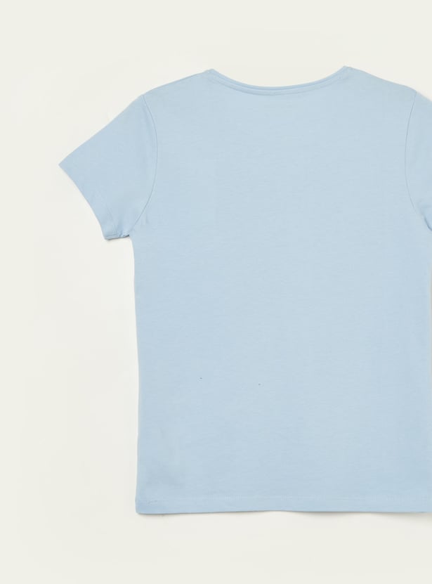 FAME FOREVER Girls Graphic Print T-shirt