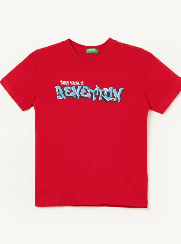 UNITED COLORS OF BENETTON Boys Graphic Print T-shirt