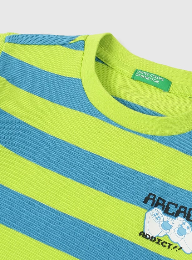 UNITED COLORS OF BENETTON Boys Striped T-shirt