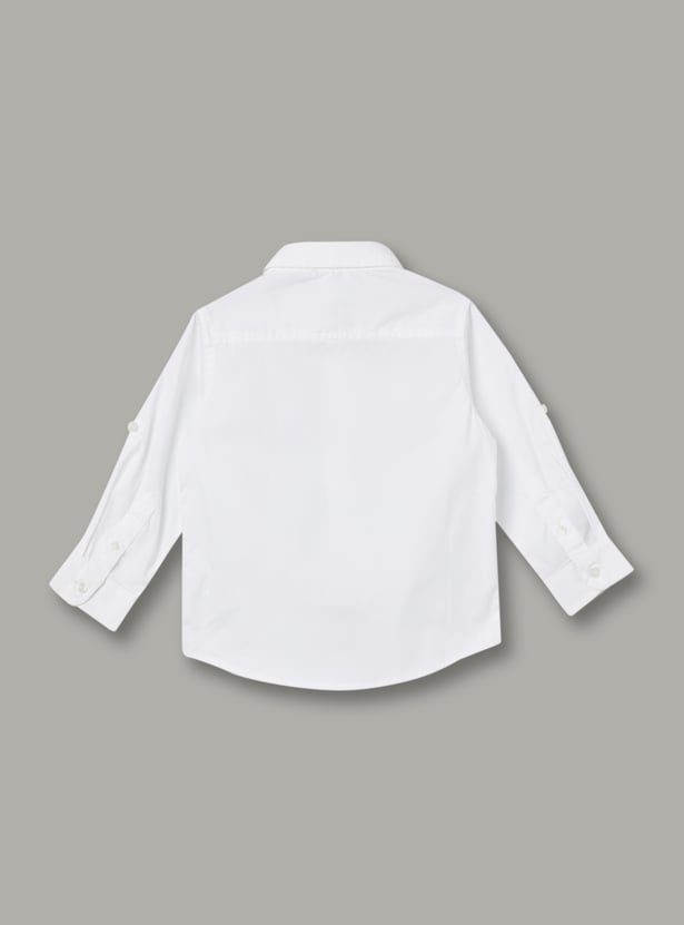 UNITED COLORS OF BENETTON Boys Solid Shirt