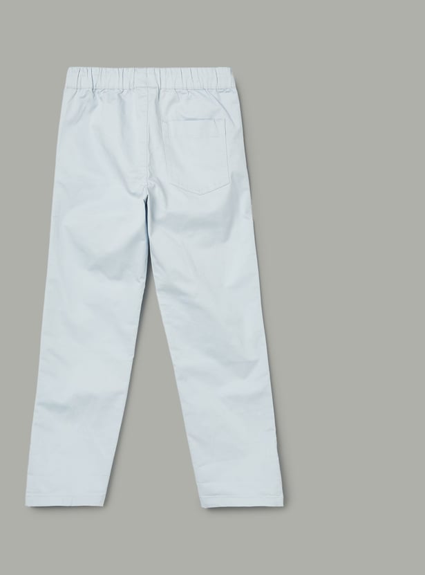 UNITED COLORS OF BENETTON Boys Solid Trousers