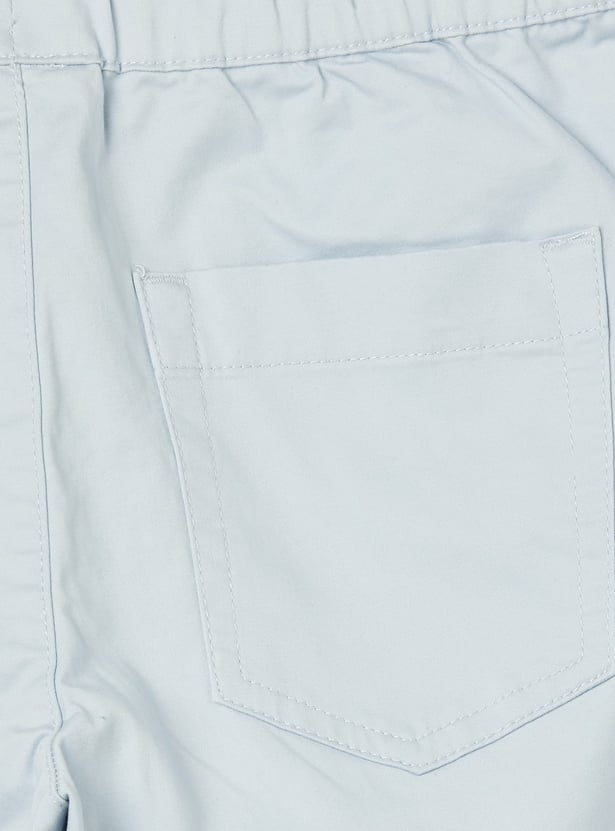 UNITED COLORS OF BENETTON Boys Solid Trousers