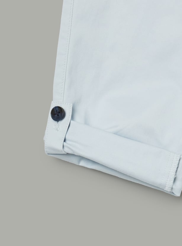 UNITED COLORS OF BENETTON Boys Solid Trousers