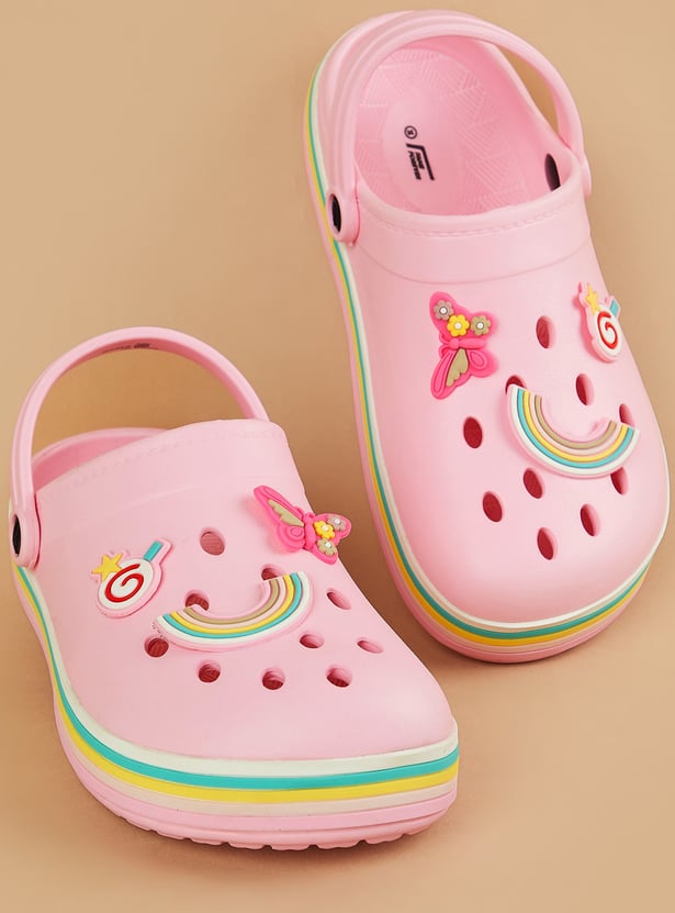 FAME FOREVER Girls Charms Clogs